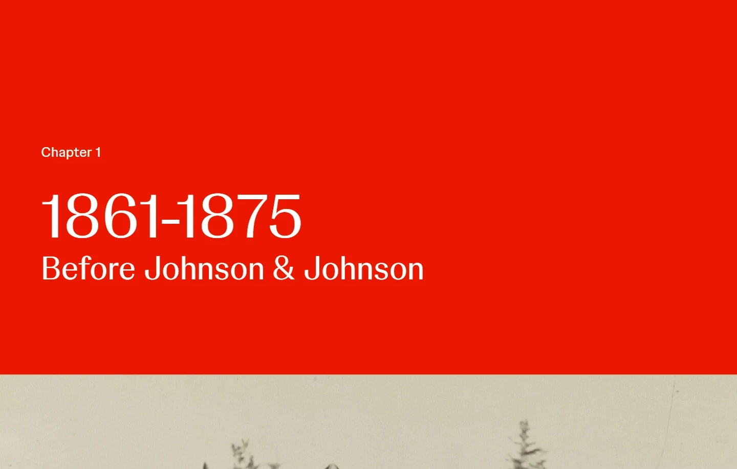 Article's chapter headline for J&J Our Heritage