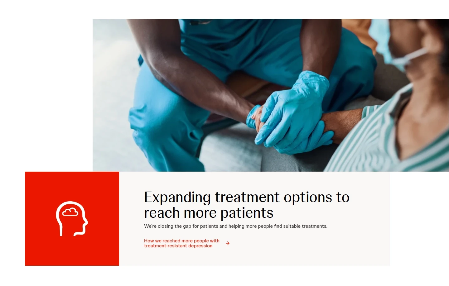 Homepage content of Innovative Medicine